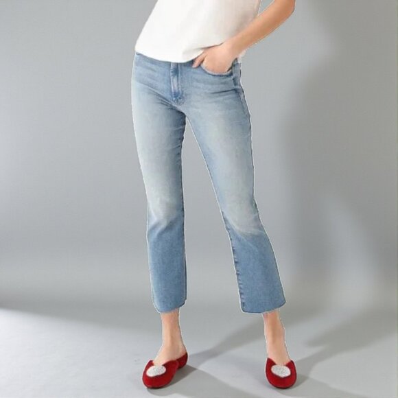Mother The Hustler Au Revoir Ankle Fray Size 28 - Picture 1 of 14